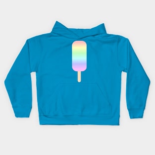 Pastel Rainbow Icecream Pop Kids Hoodie